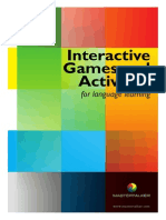 Interactive Games and Activities for Language Learning Sample