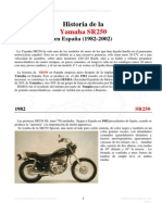 01 Yamaha SR250 - Historia PDF