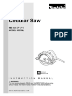 Circular Saw: 185 MM (7-1/4") MODEL 5007NL