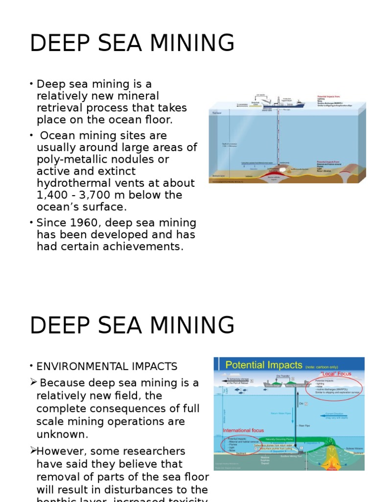 Environmental Impacts of Deep Sea Mining | PDF | Oceanography | Hydrography
