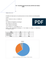 Ubicación Geográfica y Delimitación Política Del Distrito de Pueblo Libre