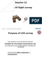 Session 11 Line of Sight Survey: 1 © Nokia Session - 11.Ppt/June2000 / Field Planner Course Umts/Ema