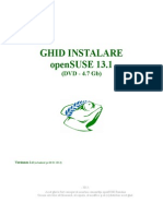 Ghid Instalare OpenSUSE 13.1 v1.4