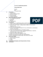 TITLE: Instrumentation in Air Conditioning System I. Intended Learning Objectives