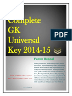 Complete Gk Universal Key 2014-15 (Check It Out) Bansal_2