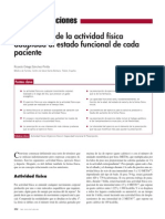 Precripción de Ejercicio Físico Adaptada A La Capaciad Funcional Del Paciente (FMC, 2012) PDF