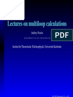 Lectures On Multiloop Calculations (Grozin)