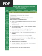 Software Testing Methodologies Course Page: Paths, Path Products and Regular Expressions