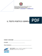 Il Testo POETICO