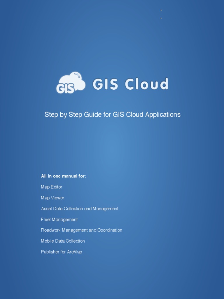 GIS Cloud User Manual | PDF | Geographic Information System | Cloud ...