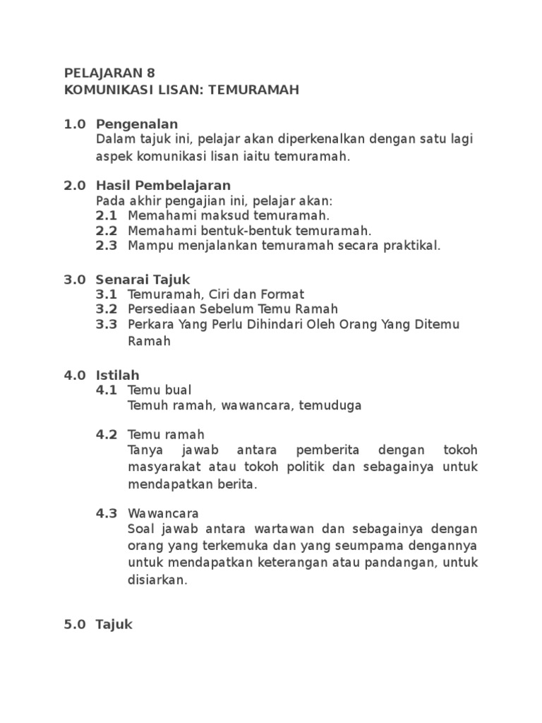 Temuramah Pdf