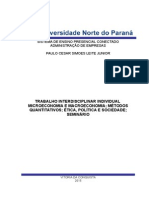 Trabalho Individual - 2º Semestre