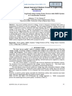 Mitigation of Voltage Sagswell Using Custom Power Devices With Smes System in Transmission Network