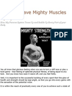 You Can Have Mighty Muscles by Apollon