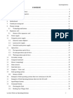 Operating Systems Notes