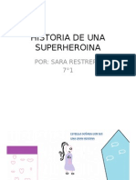 Historieta de Una Superheroina