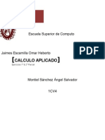 Ejercicios Calculo Aplicado 1° & 2° Parcial