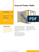 3.2.2 External Timber Walls