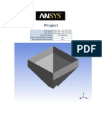 Resultado Del Esfuerzo de Fatiga de Una Tolva en ANSYS