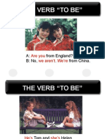 VERB TOBE