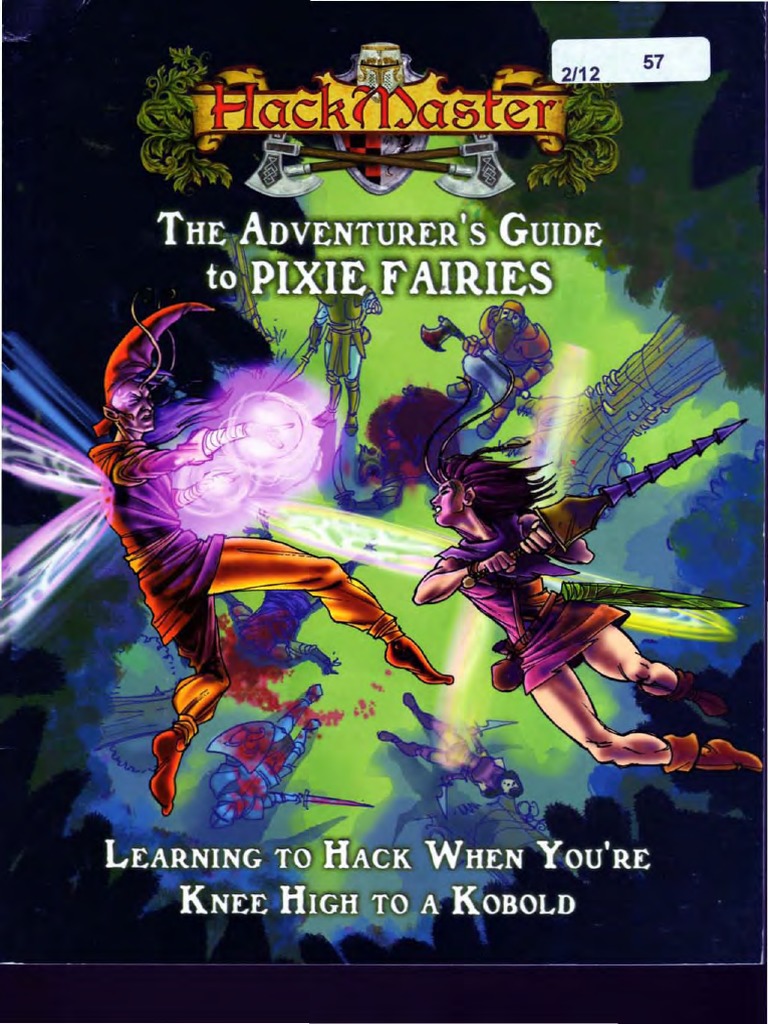 Hackmaster The Adventurer's Guide To Pixie Fairies | PDF | Leisure