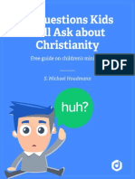 Questions Kids Will Ask About Christianity