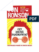 Czy Jestes Psychopata - Jon Ronson
