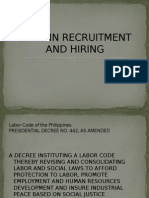 Laws in Recruitment and Hiring