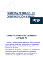 Contratacion en El Peru