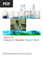 Answer of Edexcel As Chemistry Student's Book