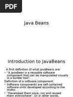 Javabeans Unit-4