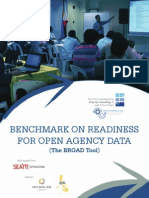 Benchmark On Readiness For Open Agency Data