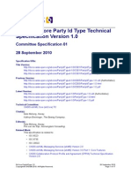 Oasis Ebcore Party Id Type Technical Specification Version 1.0