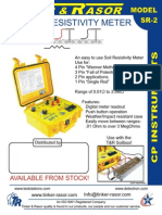 R R O A: Soil Resistivity Meter