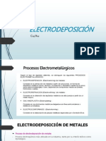 Electrode Posicion