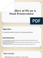 Effect of PH in The Stomach