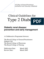Type 2 Dm and Renal Dz Lecture