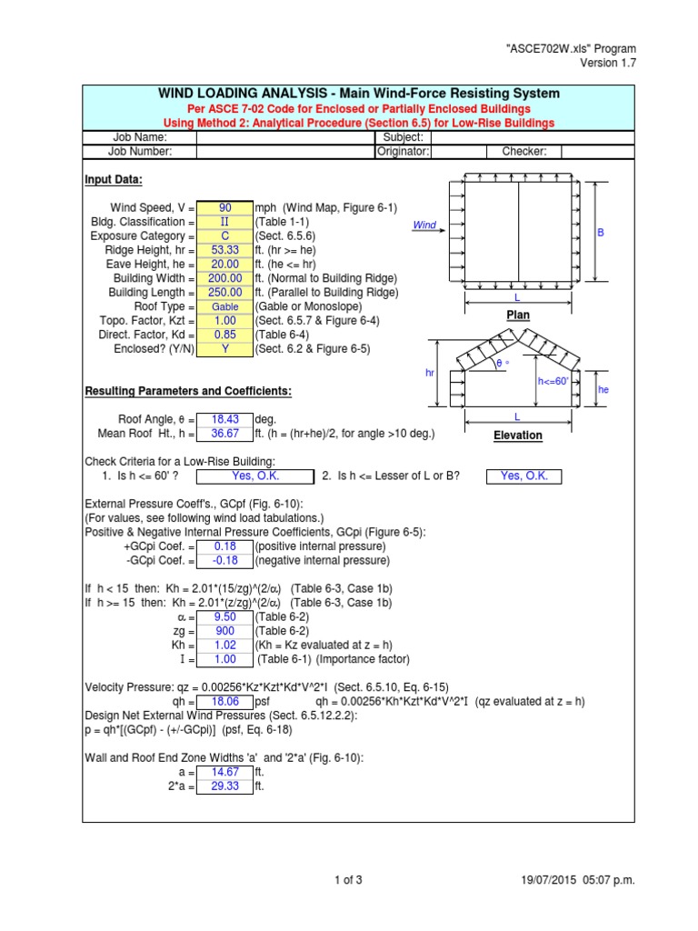 Wind Load Analysis for Engineers | PDF | Windward And Leeward | Framing ...