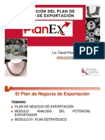 Plan de Exportacion