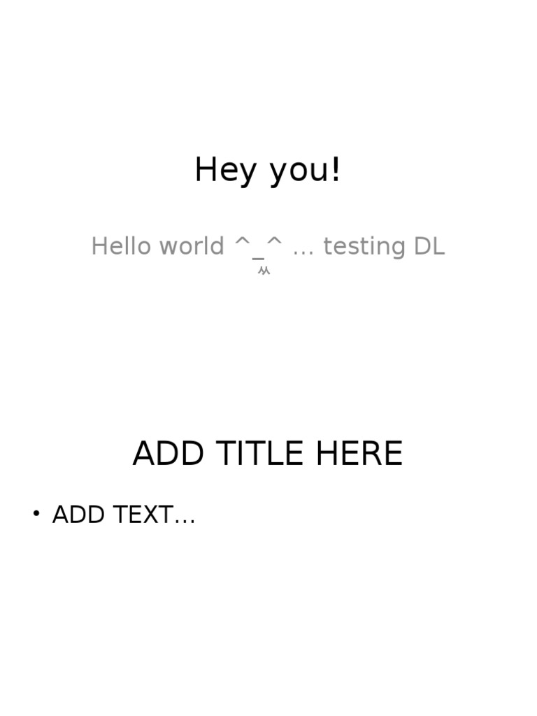 Testing Document for DL | PDF