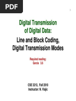  Line Block Coding 