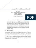 Rodrickbthe Real Exchange Rate and Economic Growth PDF