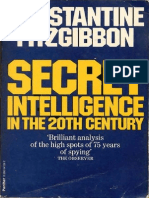 Secret Intelligence in The 20th Century