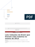 Redacoes 10 Do Enem 2014