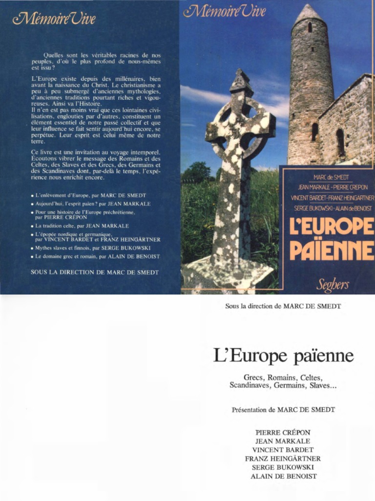 De Smedt Marc Leurope Païenne - 