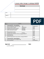 Unit Test Document For Maintenance Notification Required Fields