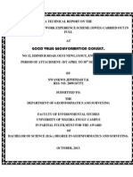 It Siwes Technical Report by Nwankwo Jephthah T K Department of Geoinformatics and Surveying Unn