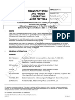 TPG-AC7114 - Audit Criteria For Nondestructive Testing (NDT) Suppliers Accreditation Program