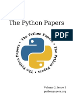 The Python Papers: Volume 2, Issue 3