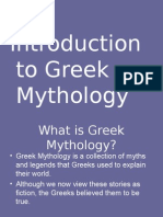 Greek Myths and Gods